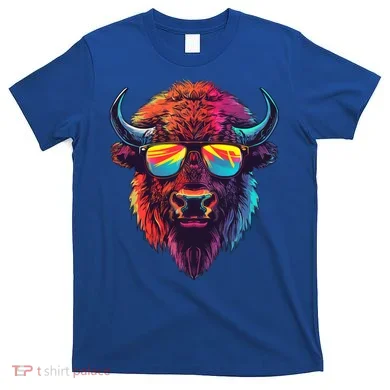 Bison Sunglasses T-Shirt