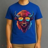 Bison Sunglasses T-Shirt thumb 3