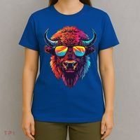 Bison Sunglasses T-Shirt thumb 4