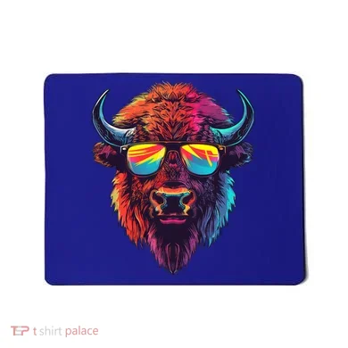 Bison Sunglasses Mousepad