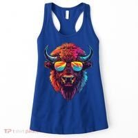 Bison Sunglasses Women's Tank Top thumb 0