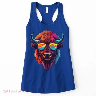 Bison Sunglasses Women's Tank Top