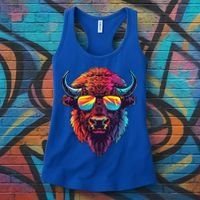 Bison Sunglasses Women's Tank Top thumb 3