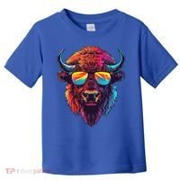 Bison Sunglasses Toddler T-Shirt thumb 0