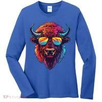 Bison Sunglasses Women's Long Sleeve Shirt thumb 0