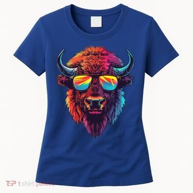 Bison Sunglasses Women's T-Shirt