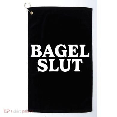 Bagel Slut Golf Towel