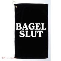 Bagel Slut Golf Towel thumb 0
