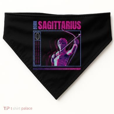 Born Sagittarius USA-Made Doggie Bandana