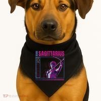 Born Sagittarius USA-Made Doggie Bandana thumb 1