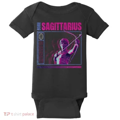Born Sagittarius Baby Bodysuit