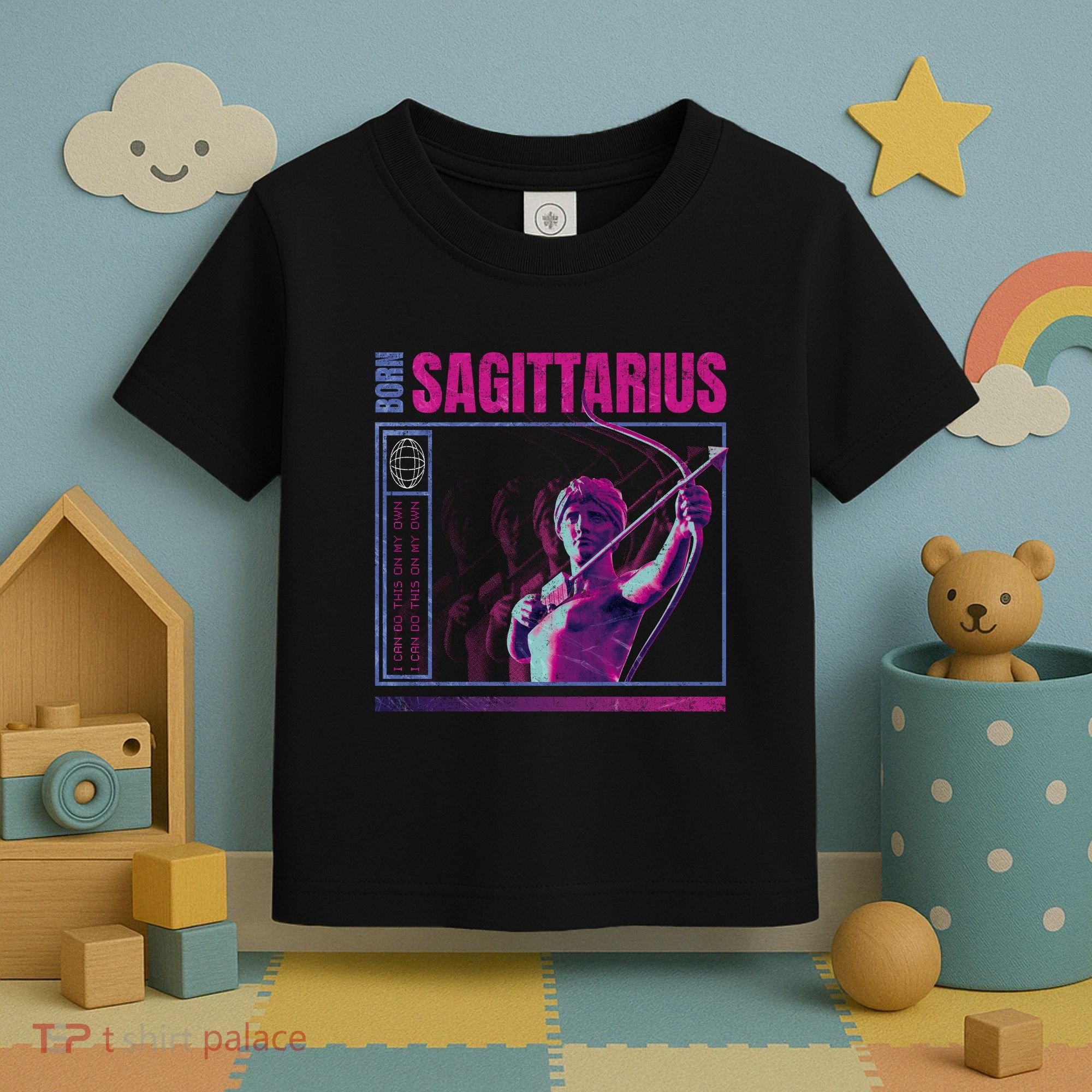 Born Sagittarius Toddler T-Shirt
