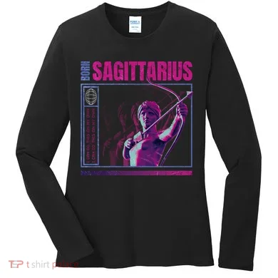 Born Sagittarius Women's Long Sleeve Shirt
