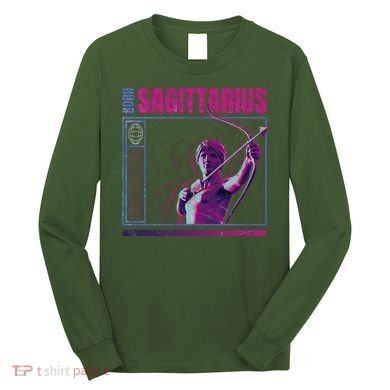 Born Sagittarius Long Sleeve Shirt