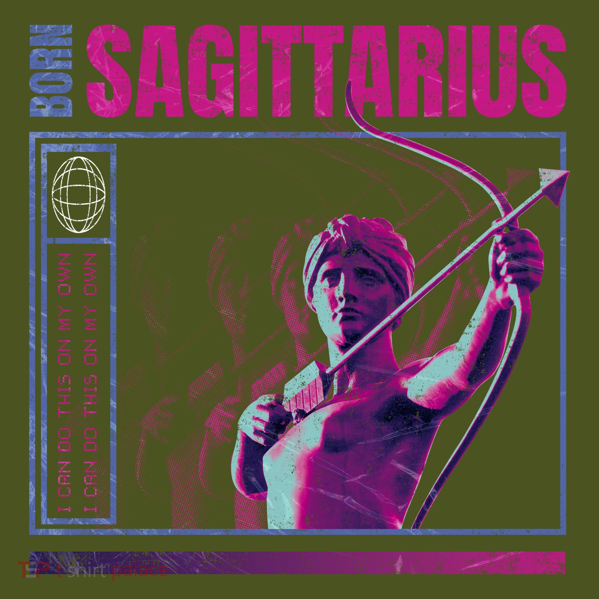 Born Sagittarius Kids Hoodie