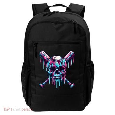 Baseball Skull  Baseball  Baseball Ice Cream  Gift Backpack