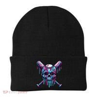 Baseball Skull  Baseball  Baseball Ice Cream  Gift Beanie thumb 0