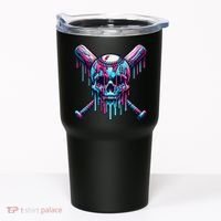 Baseball Skull  Baseball  Baseball Ice Cream  Gift Tumbler thumb 0