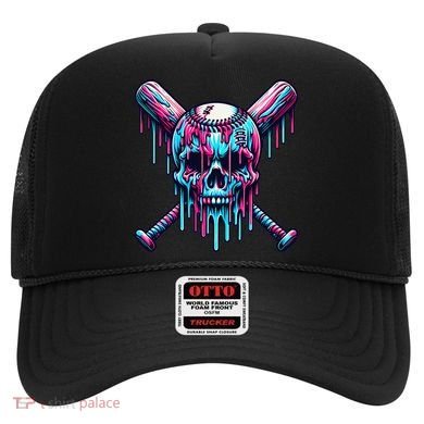 Baseball Skull  Baseball  Baseball Ice Cream  Gift Hat