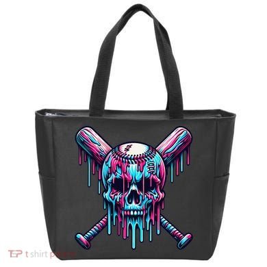 Baseball Skull  Baseball  Baseball Ice Cream  Gift Tote Bag