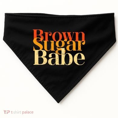 Brown Sugar Babe USA-Made Doggie Bandana