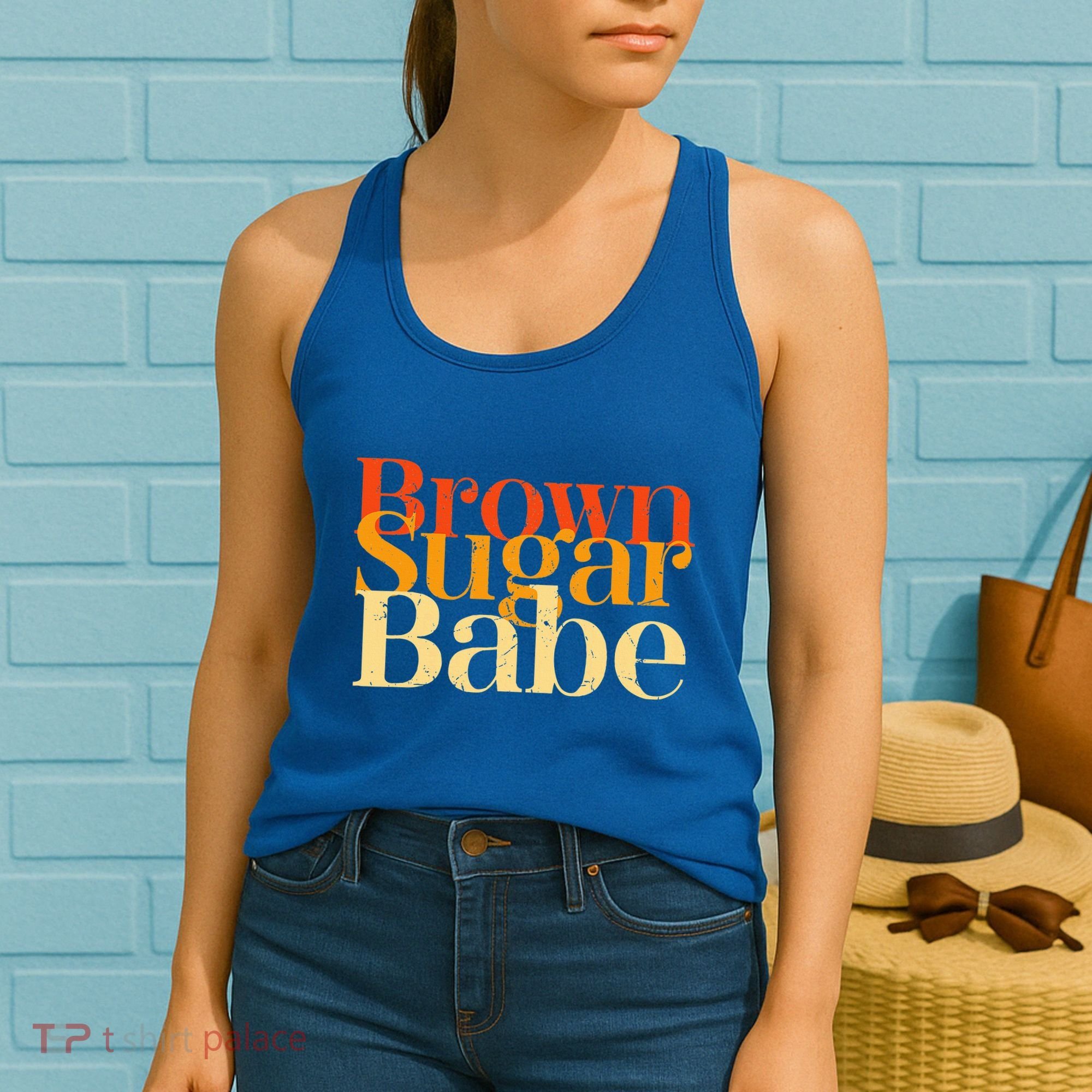 Brown Sugar Babe Women's Tank Top