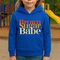 Brown Sugar Babe Kids Hoodie thumb 3