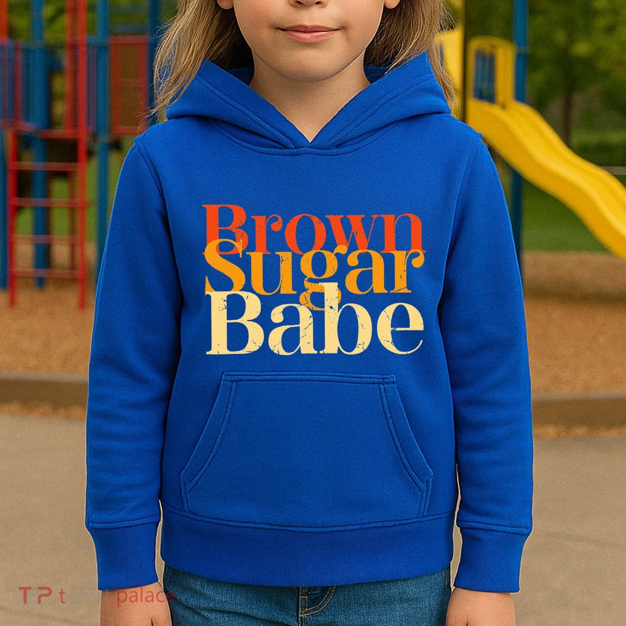 Brown Sugar Babe Kids Hoodie