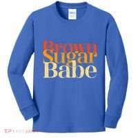Brown Sugar Babe Kids Long Sleeve Shirt thumb 0