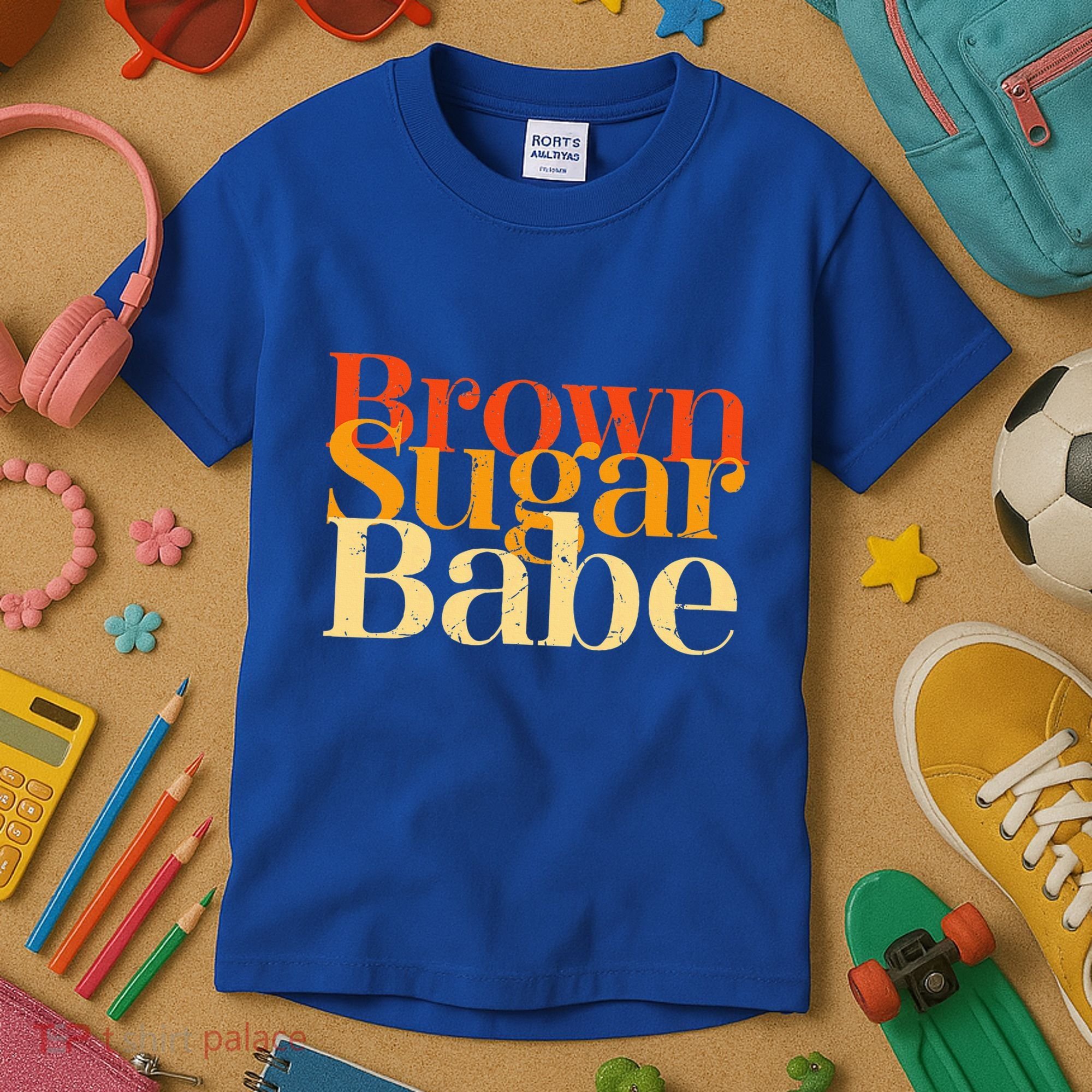Brown Sugar Babe Kids T-Shirt