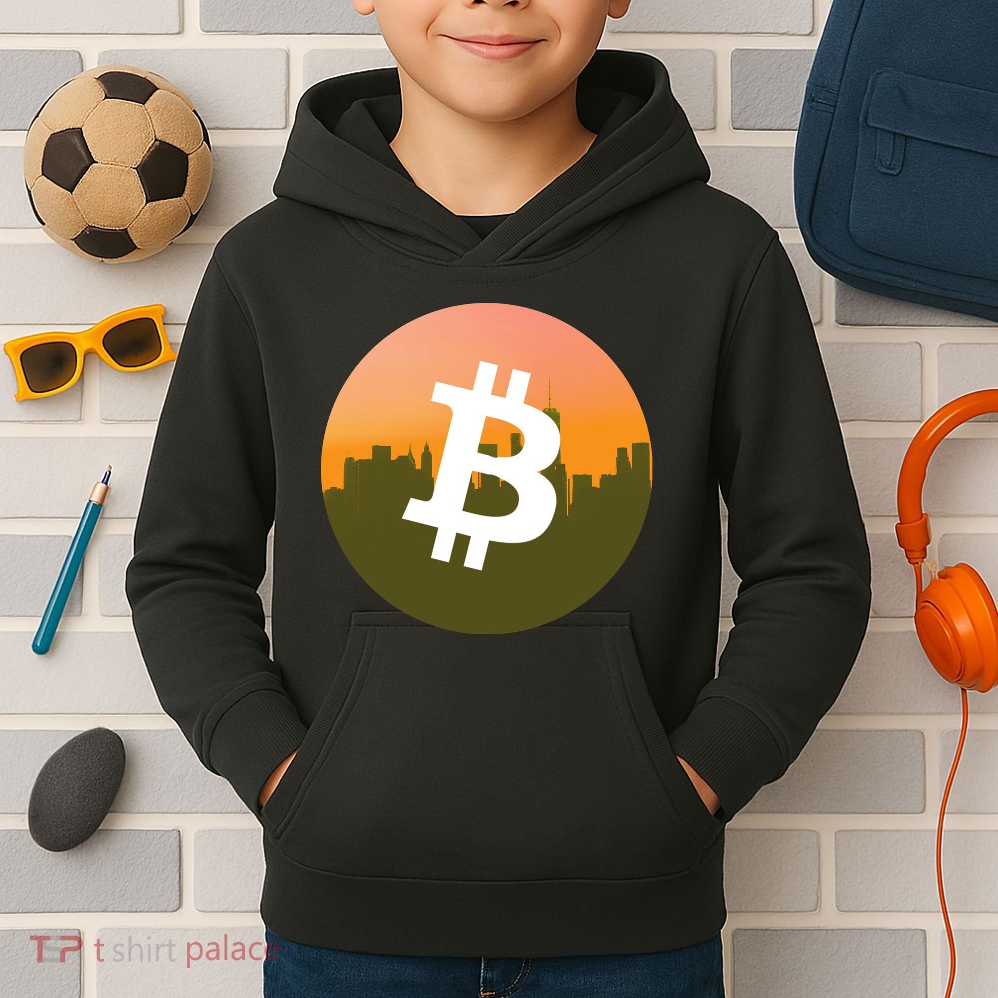 BTC Skylines Kids Hoodie