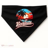 Boricua Spirit Beautiful Puerto Rican Pride USA-Made Doggie Bandana thumb 0