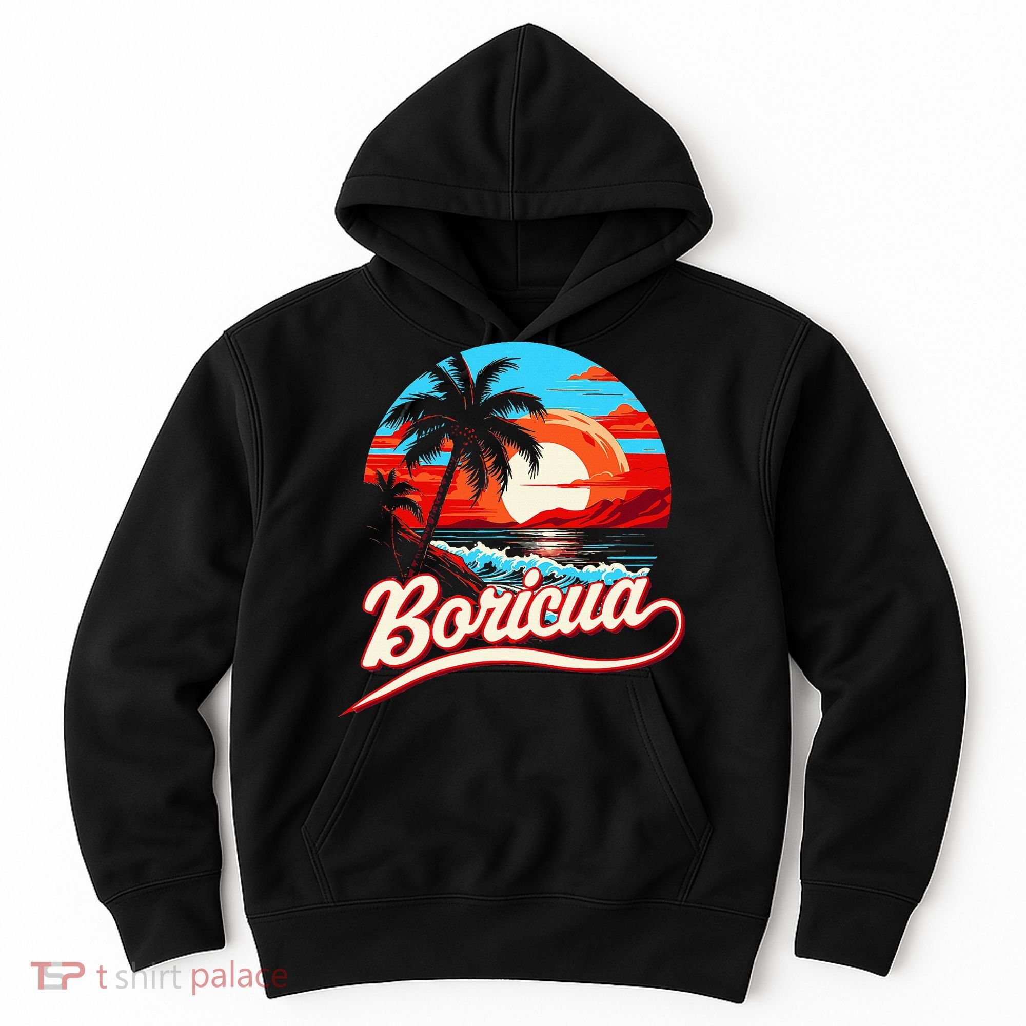 Boricua Spirit Beautiful Puerto Rican Pride Hoodie