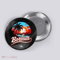 Boricua Spirit Beautiful Puerto Rican Pride Button thumb 0