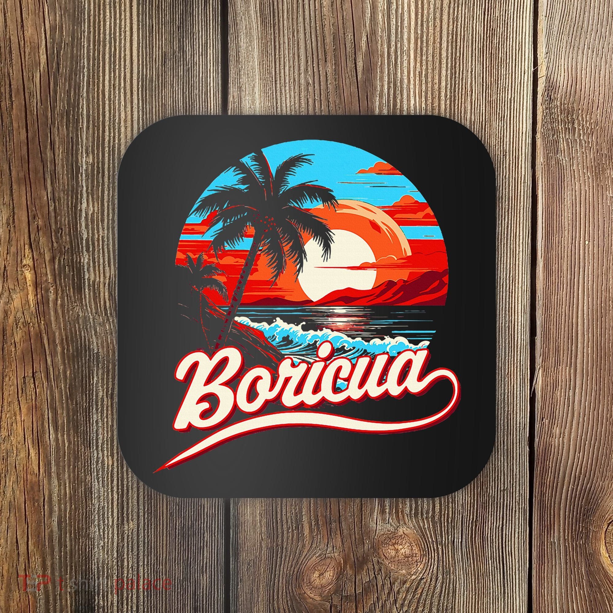Boricua Spirit Beautiful Puerto Rican Pride Coaster