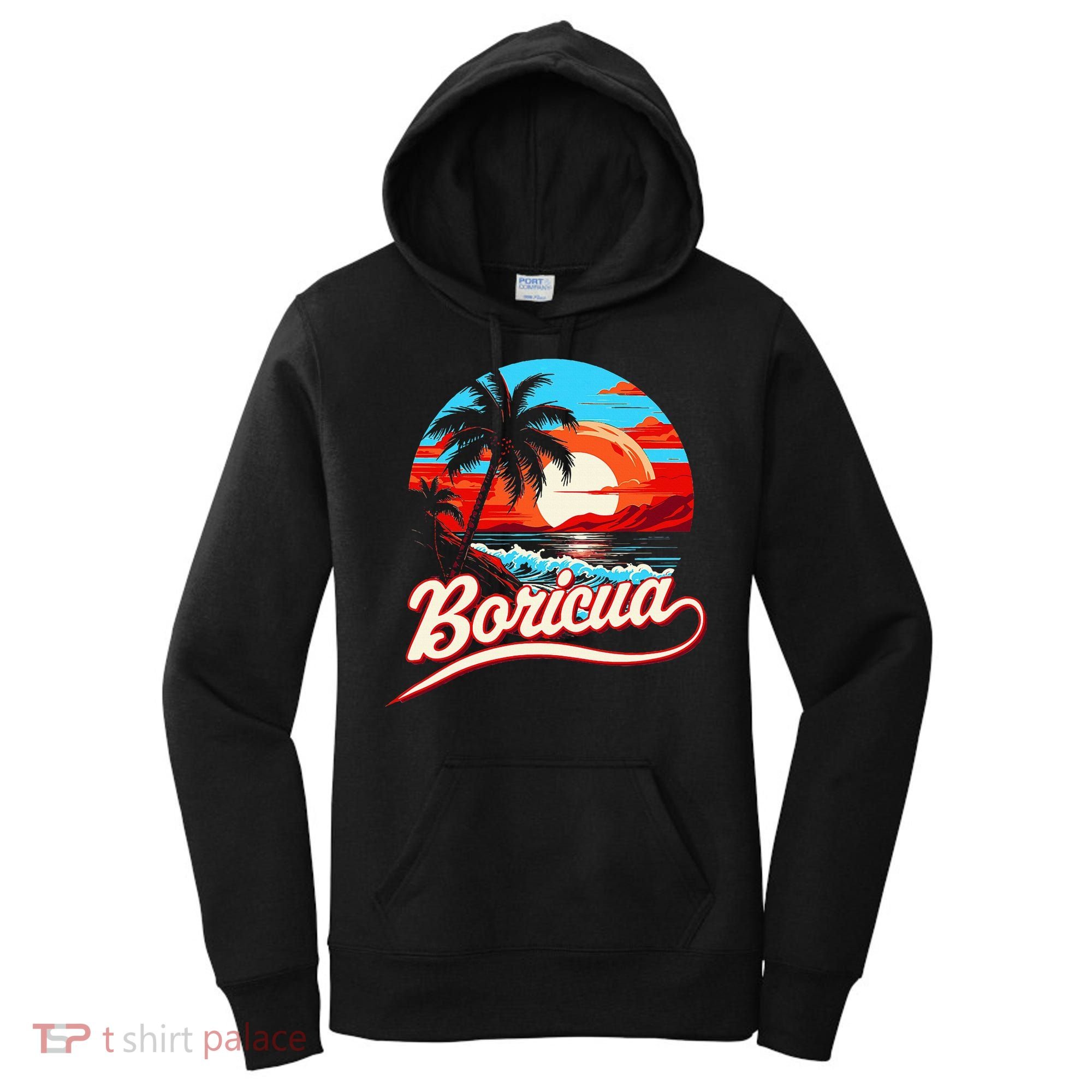 Boricua Spirit Beautiful Puerto Rican Pride Women's Hoodie