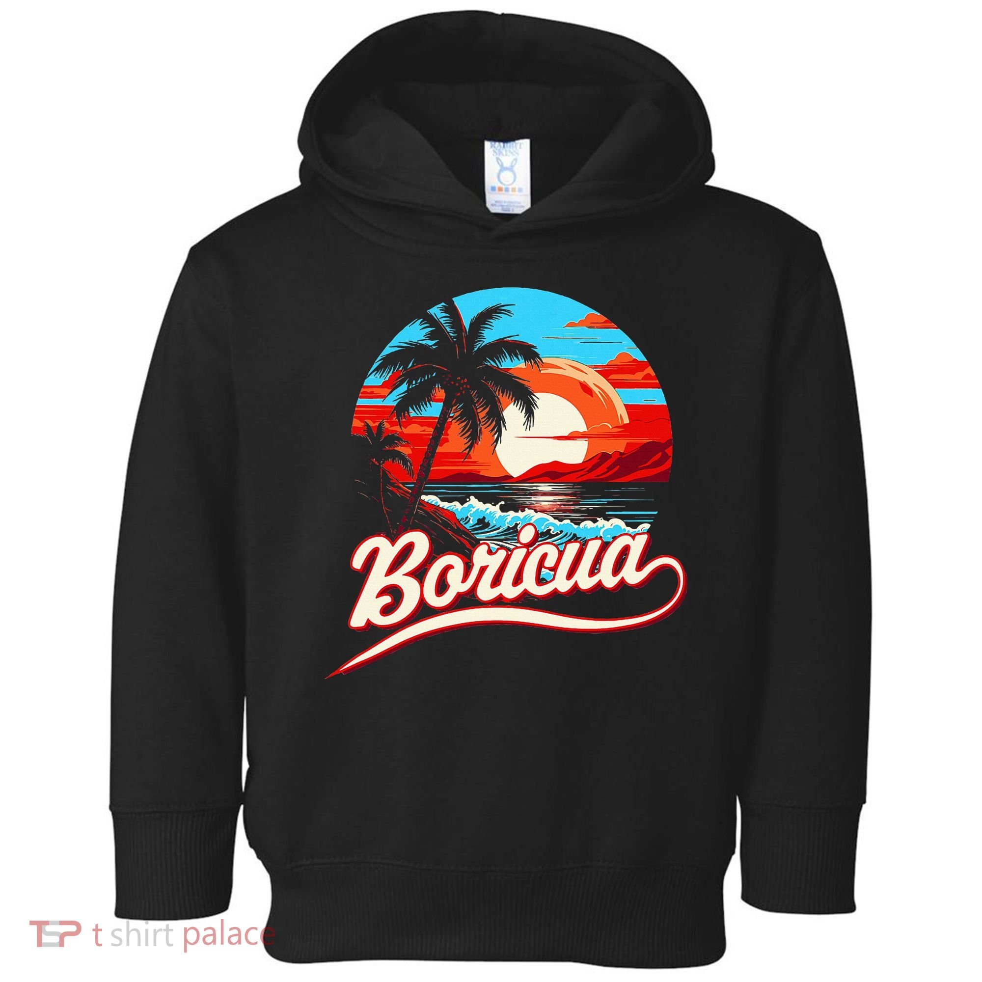 Boricua Spirit Beautiful Puerto Rican Pride Toddler Hoodie