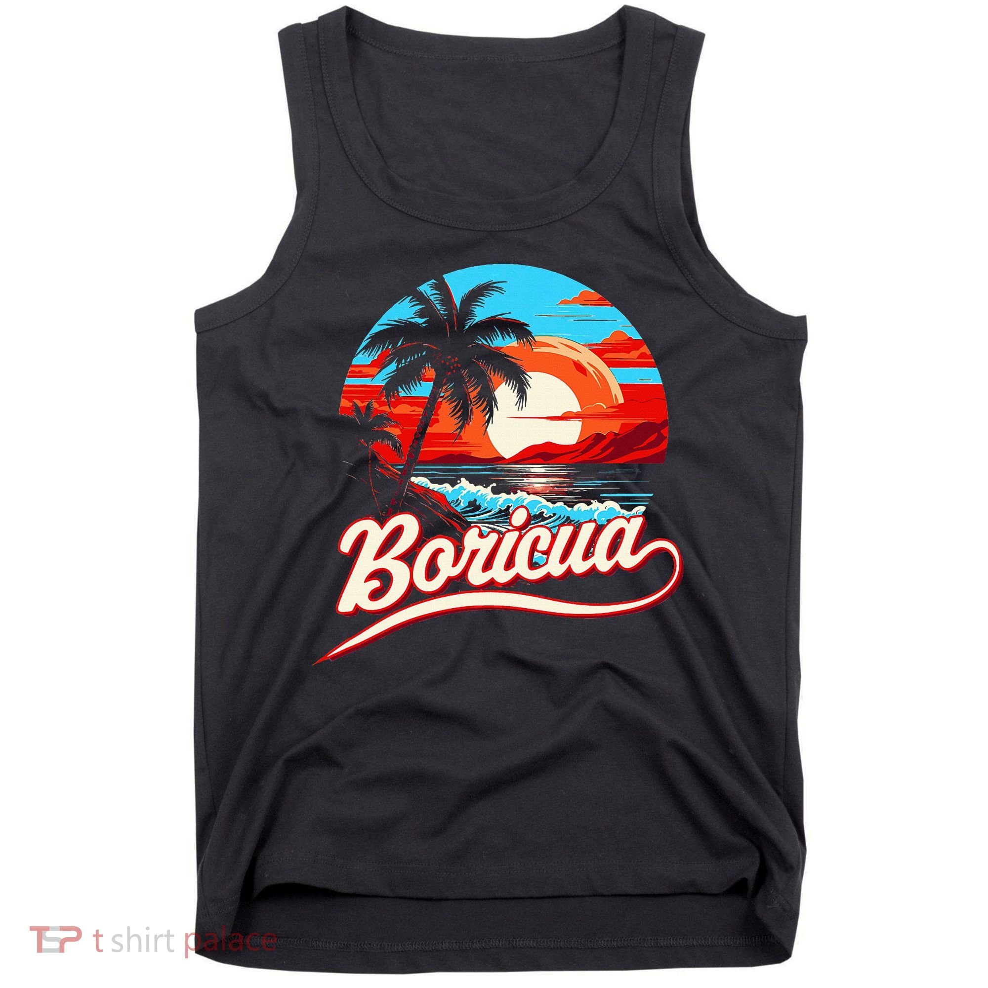 Boricua Spirit Beautiful Puerto Rican Pride Tank Top