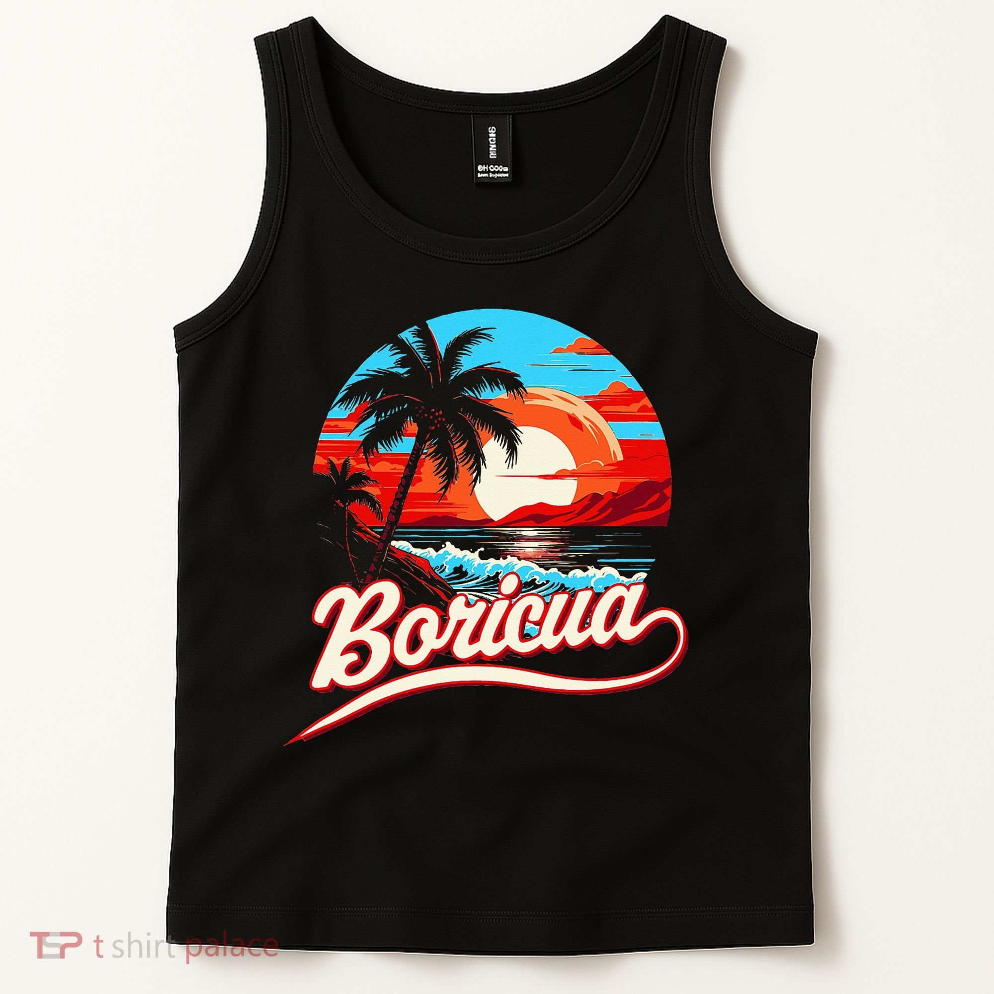 Boricua Spirit Beautiful Puerto Rican Pride Tank Top