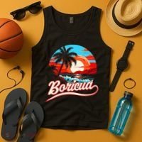 Boricua Spirit Beautiful Puerto Rican Pride Tank Top thumb 4