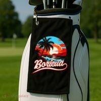 Boricua Spirit Beautiful Puerto Rican Pride Golf Towel thumb 2