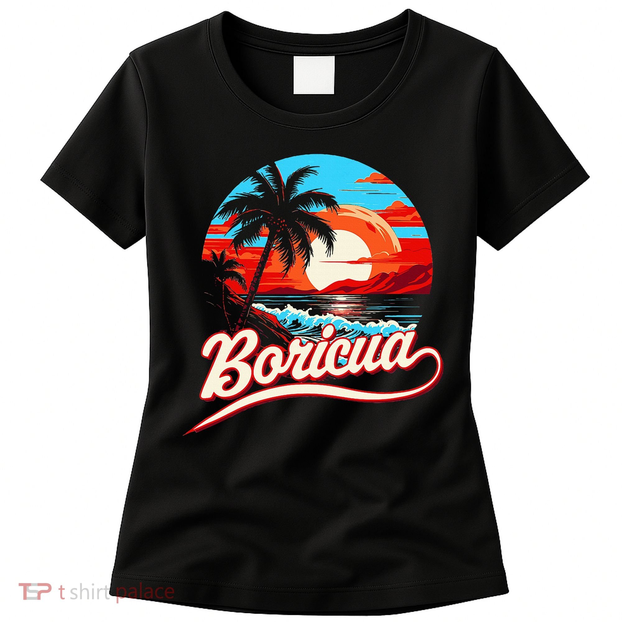 Boricua Spirit Beautiful Puerto Rican Pride Women's T-Shirt