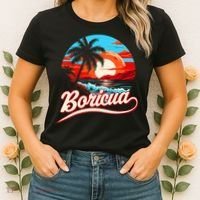 Boricua Spirit Beautiful Puerto Rican Pride Women's T-Shirt thumb 2