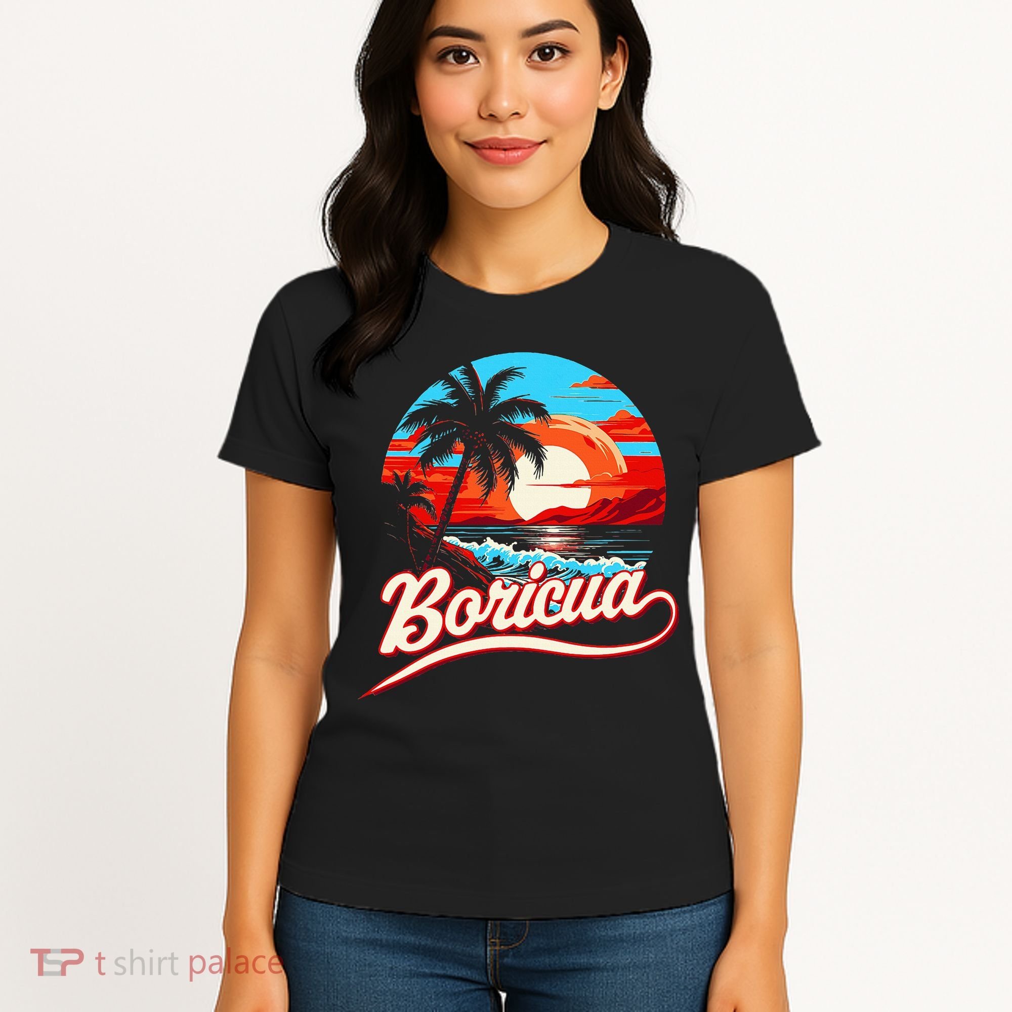 Boricua Spirit Beautiful Puerto Rican Pride Women's T-Shirt