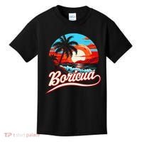 Boricua Spirit Beautiful Puerto Rican Pride Kids T-Shirt thumb 0