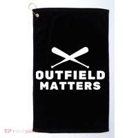 Baseball Sport Baseball Outfield Matters Baseball Outfields Golf Towel thumb 0
