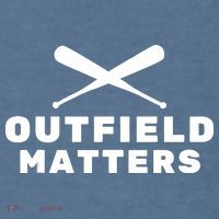 Baseball Sport Baseball Outfield Matters Baseball Outfields Comfort Colors Garment-Dyed Hooded Sweatshirt thumb 2