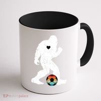 Bigfoot Soccer Coffee Mug thumb 1