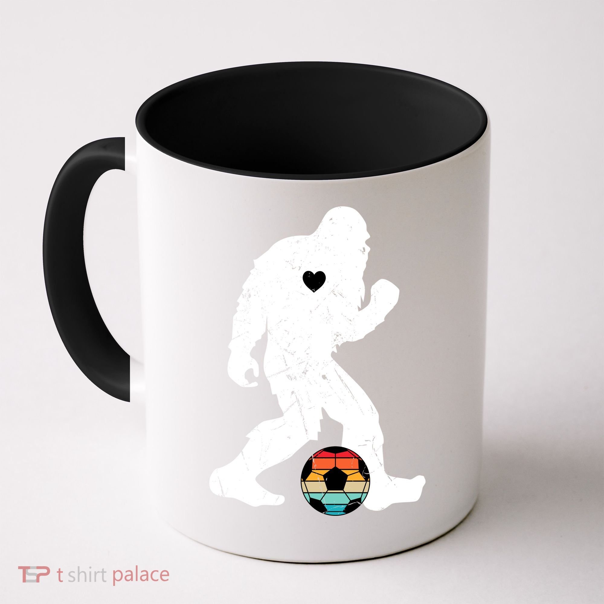 Bigfoot Soccer Coffee Mug