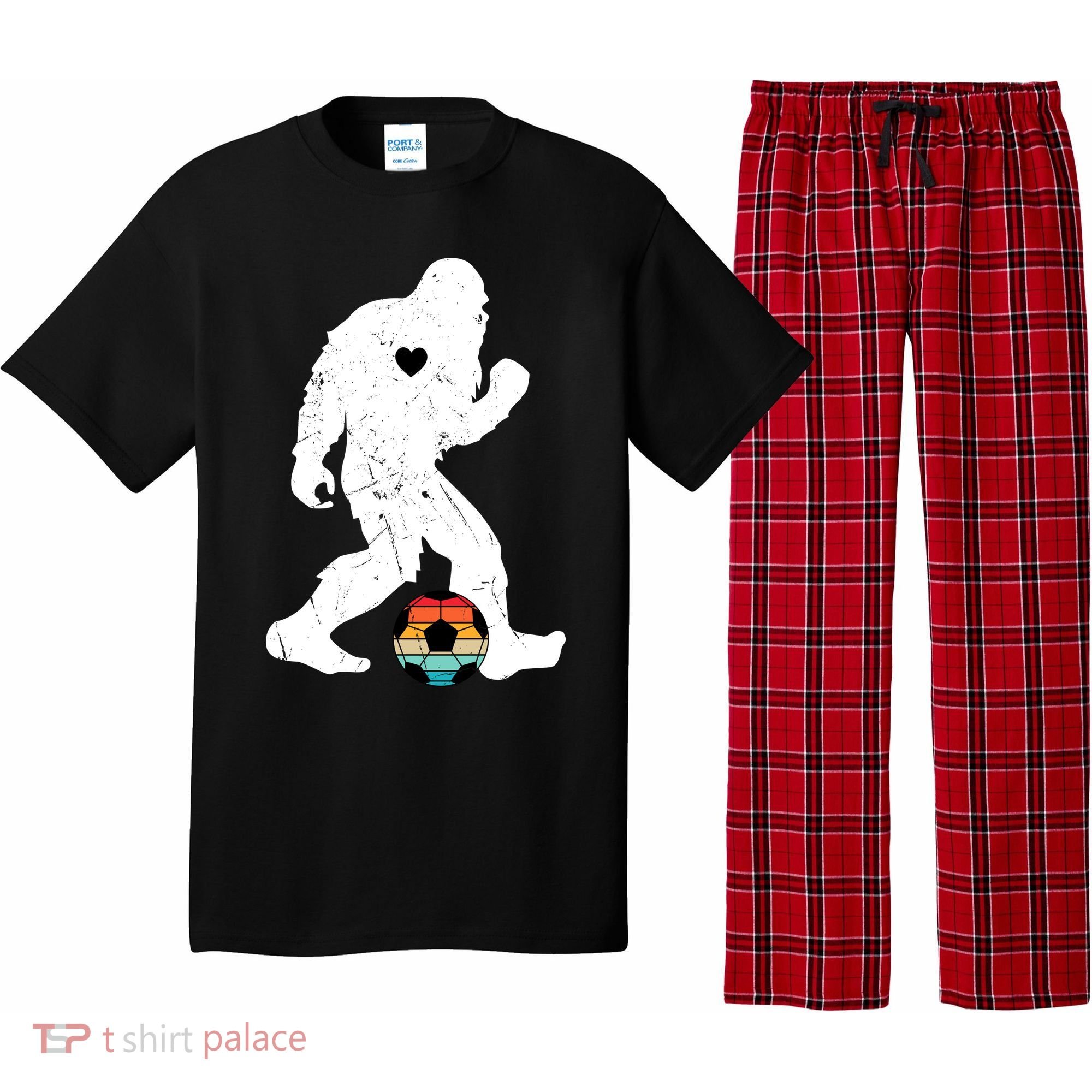 Bigfoot Soccer Pajama Set